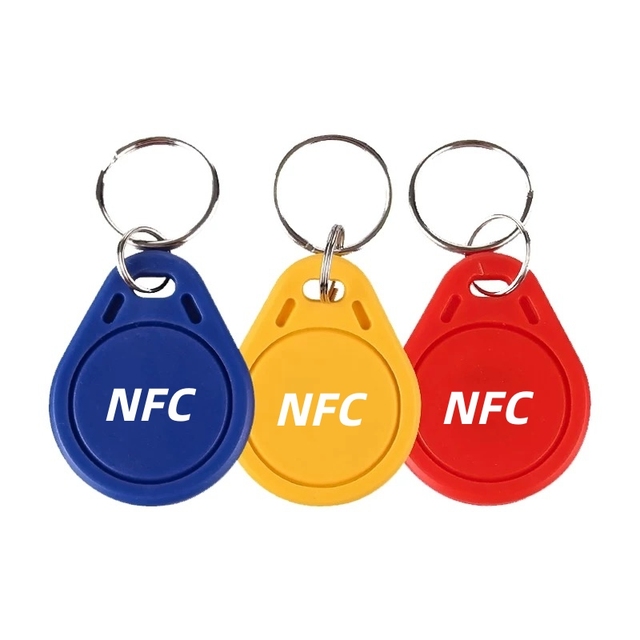 ABS Personalized Nfc Keycaps Rfid Customized 13.56mhz Nfc llaveros