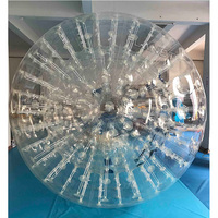 Boule Zorb Humaine Transparente Personnalisée, Boule Géante Gonflable pour le Corps Humain, Boule Hamster
