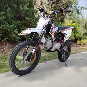경량 전 지형 125cc/150cc 가솔린 먼지 자전거 4 행정 엔진 체인 드라이브 오프로드 어린이를위한 전기 시동 - Product Image 3