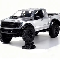 Hstar/Hongxing F-150 R12-01Q Raptor RTR, Camioneta Todoterreno RC a Escala 1/12 con Tracción en las 4 Ruedas, Transmisión Metálica, Luces LED, Dos Velocidades, 4 Canales