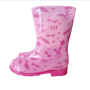 2020 OEM骑行胶靴pvc透明雨靴儿童定制设计PVC儿童雨靴 - Product Image 4