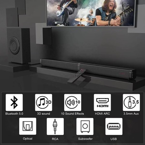 Nuevo estilo OEM desmontable 2,0 Barra de sonido inalámbrico Bluetooth <span class=keywords><strong>Torre</strong></span> barra de sonido altavoz <span class=keywords><strong>para</strong></span> <span class=keywords><strong>Tv</strong></span> sistema de cine en casa - Product Image 2