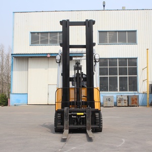 Chariot élévateur électrique à trois roues de 1,8 tonne à moteur AC à économie d'énergie pour le <span class=keywords><strong>service</strong></span> de manutention de marchandises en vente au détail avec certification CE - Product Image 1