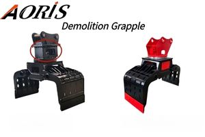 Pince de <span class=keywords><strong>d</strong></span>émolition hydraulique rotative AORIS 5 tonnes pour tri de <span class=keywords><strong>ferraille</strong></span> – Prix usine - Product Image 5