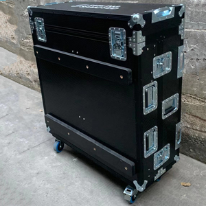 เคเคแมร์ค กล่องใส่เครื่องผสมเสียงแบบพกพา รุ่น Avid Venue <span class=keywords><strong>S6L</strong></span> 48D 32D 24D 24C 16C  วัสดุอลูมิเนียมพับได้ พร้อมล้อเลื่อน รุ่น Doghouse Multi Mixer Flight case - Product Image 4