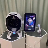 Analyseur Facial 3D Portable A6 avec Intelligence Artificielle, Imageur de Spectre UV et d'Humidité pour l'Analyse Cutanée et les Soins Spa
