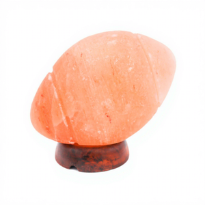 High Quality Himalayan White Salt <b>Lamp</b> Carved in Soccer <b>Ball</b> Design Handmade Real Touch Home Decoration From Pakistan - Product Image 1
