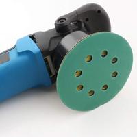 PEXMIENTAS 100 mm vert céramique crochet et boucle papier abrasif disque de ponçage abrasif Film Polyester disque de ponçage pour ponçage de voiture