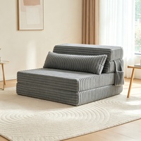 Sofá Multifuncional, Sofá Cama Plegable, Colchón de Espuma para Piso, Futón, Tamaño Personalizable