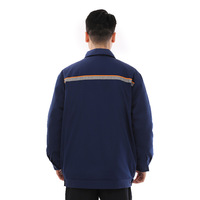 Combinaison de travail unisexe à manches longues, anti-statique, respirante, pour l'hiver, veste et pantalon de nettoyage, haute visibilité, certifiée CE, 100% polyester