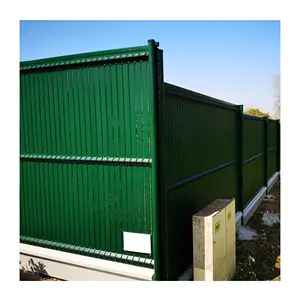 1.73m H x 2.50m Long Occultation Kit PVC Vert 6005 Fence Fillers PVC Strips of Rigid Panels