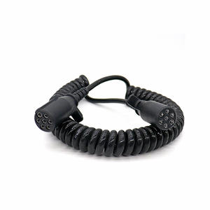 Cable de remolque Cable ABS de 7 vías Cables de alimentación eléctrica en espiral Cable de alta resistencia Cable de alimentación y tractores para semirremolques - Product Image 2