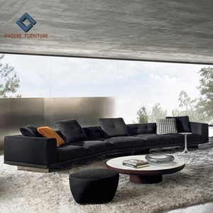 Ensemble de canapés modulaires incurvés modernes minimalistes de fabrication parfaite pour le salon de la <span class=keywords><strong>maison</strong></span> - Product Image 4