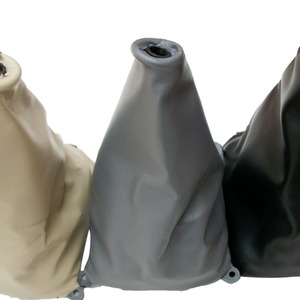 Leather Gear <b>Shift</b> <b>Knob</b> Cover For Haima Mazda Cars MZD-001 Black 66 - Product Image 5