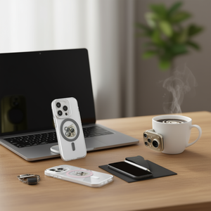 Étui de protection intégrale pour Samsung S24/S25 avec support et double matériau pour objectif Airbag - Product Image 1