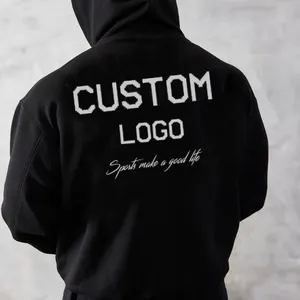Logo ile kazak özel erkek giysileri hoodies spor spor eğlence trendi svetşört ceket manunisex hoodies tişörtü