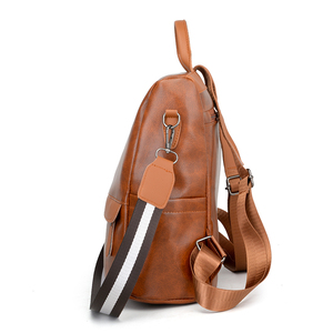 Nouveau <span class=keywords><strong>sac</strong></span> à dos en <span class=keywords><strong>cuir</strong></span> Pu <span class=keywords><strong>de</strong></span> haute qualité femmes sacs à <span class=keywords><strong>bandoulière</strong></span> multifonction voyage <span class=keywords><strong>sac</strong></span> à dos sacs d'école pour filles - Product Image 5