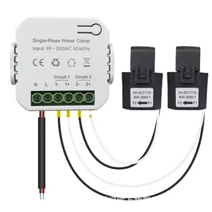 Tuya Smart Life WiFi Energy Meter 80A with 2 Clamp Ct App KWh