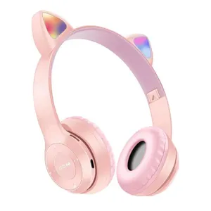 Custom Made Logo Customise Earphone Active Noise Cancelling Headset Bluetooth Wireless Headphones