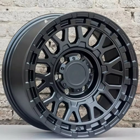 Jantes en alliage tout-terrain 20-24 pouces 4x4 Noir mat robustes pour camion 6x139.7/5x127 pour Jeep Hilux F150 Raptor