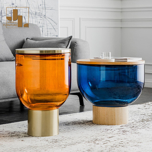 Moderno Hotel sala <span class=keywords><strong>de</strong></span> estar redonda vidrieras <span class=keywords><strong>mesa</strong></span> <span class=keywords><strong>de</strong></span> centro diseñador estilo acento <span class=keywords><strong>mesa</strong></span> <span class=keywords><strong>de</strong></span> centro conjunto <span class=keywords><strong>de</strong></span> muebles - Product Image 2