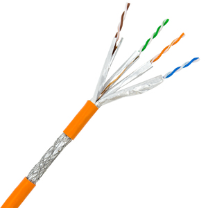 I contatori per cavi ethernet <span class=keywords><strong>utp</strong></span> <span class=keywords><strong>cat</strong></span> <span class=keywords><strong>7</strong></span> orange 23awg in rame cat7 all'ingrosso della fabbrica possono essere personalizzati - Product Image 4