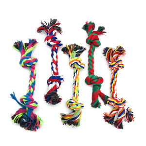 Jouets à mâcher durables résistants aux morsures pour <span class=keywords><strong>chiot</strong></span> avec corde à double nœud - Product Image 2