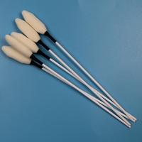 Long bâton jetable de PP trocart essuyer éponge bâton dispositifs médicaux nettoyage grand écouvillon en mousse avec longueur 21cm