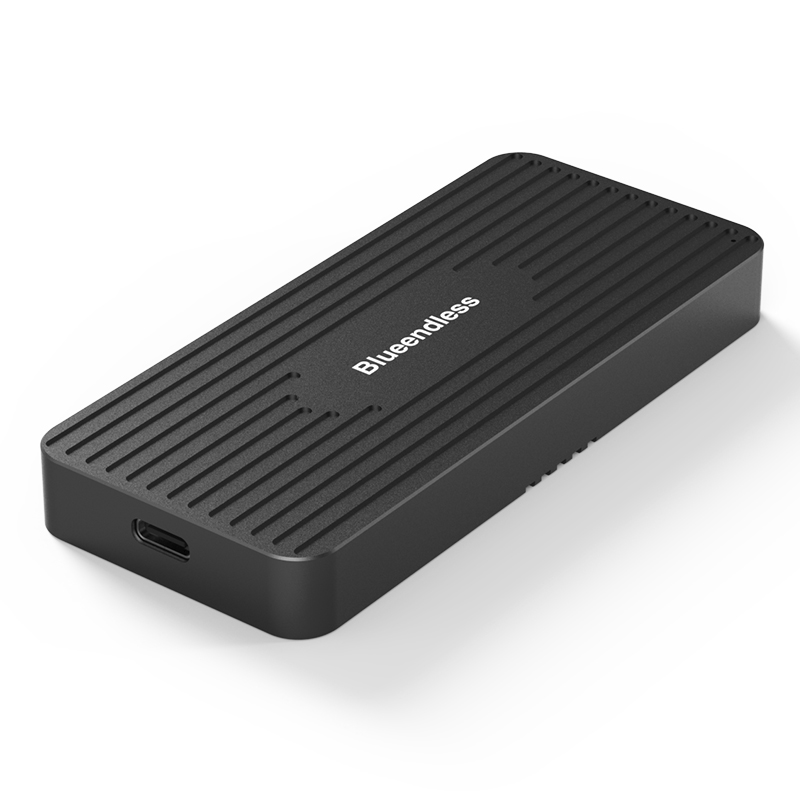 Корпус для твердотельного накопителя Blueendless Thunderbolt 3, высокоскоростной корпус для ПК и ноутбука, поддержка 4 ТБ X2 M.2 Pcie Nvme, корпус для жесткого диска