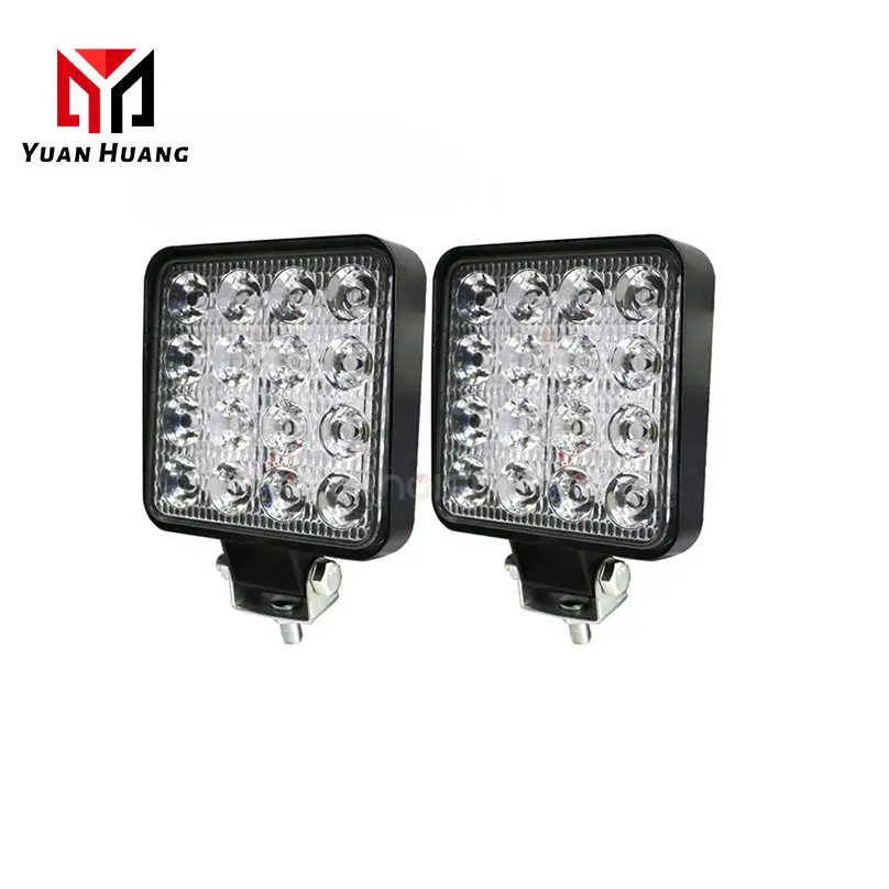 Nhà Máy Toàn Bộ Bán 4 Inch 48W Làm Việc Thanh Ánh Sáng Combo 4X4 12V Sương Mù Ánh Sáng Lái Xe Ánh Sáng Đèn Cho Xe Tải Đèn Pha Thuyền