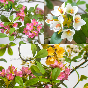 Vente <span class=keywords><strong>en</strong></span> gros de fleurs artificielles de bougainvilliers <span class=keywords><strong>en</strong></span> <span class=keywords><strong>pot</strong></span>, fausses fleurs réalistes pour la décoration de la maison et de l'hôtel, avec peu d'entretien - Product Image 4