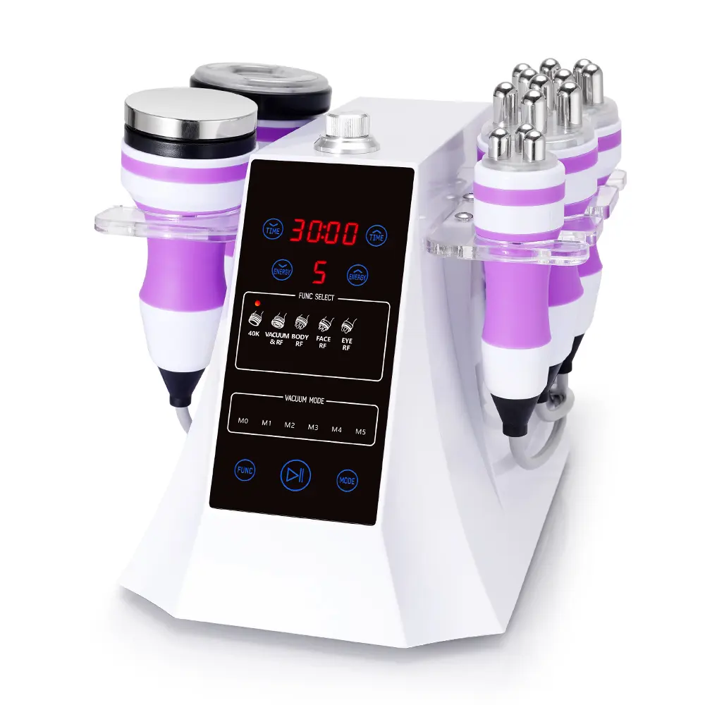 Beauty Salon Use 40K Cavi Machine 5 IN 1 Vacuum Cavi System(except cryo lipolysis slimming machine)