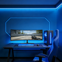 Prix de gros Nouveau moniteur de jeu incurvé UWQHD 34 pouces 1500R 180Hz 21:9 pour utilisation sur ordinateur de bureau