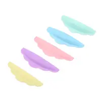 5 Paare Soft Silicone Wimpern Perm Pad Wimpern verlängerung Lifting Curler Shield Patch für Frauen Make-up Tools