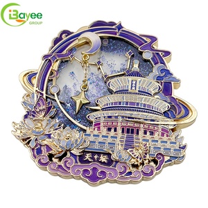 Potente Imán Magnético con Diseño de la Iglesia de la Cabeza de San Marcos, Imán de la Noche Estrellada, Imanes Personalizados para Refrigerador, Recuerdo Turístico - Product Image 2