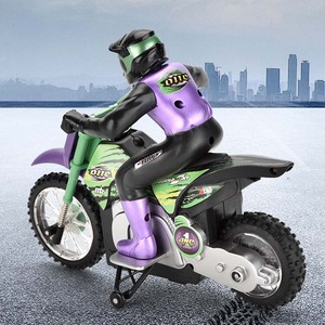 <span class=keywords><strong>Crazon</strong></span> 1:18th 4CH Mini Stunt moto juguetes 2,4G Rc Off-Road deriva de la motocicleta para niños - Product Image 5