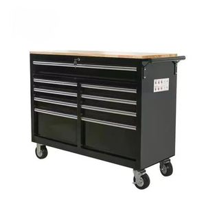 Heavy Duty Multifunctional Rolling <b>Tool</b> Cart with Drawers for Salon Industrial and Workshop Storage Use - Product Image 2