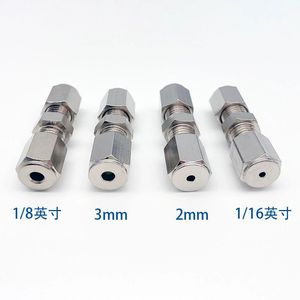 Conector de Cromatografía de 3.175 mm, Funda de Cobre Cromado, Adaptador de Enchufe para Ruta de Gas de Laboratorio - Product Image 4