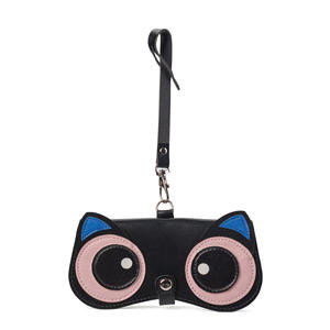 Mignon dessin animé Portable <span class=keywords><strong>lunettes</strong></span> de soleil sac de rangement enfants myopie <span class=keywords><strong>lunettes</strong></span> housse de protection étui suspendu pour étudiants - Product Image 5