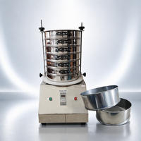 Tamis vibrant de laboratoire de 200 mm de diamètre pour l'analyse des particules, cadre de tamisage pour tests de sol, équipement standard chinois