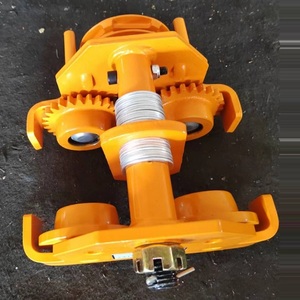 Xe Đẩy Dầm Chữ I 0.5T 1T 3 Tấn <span class=keywords><strong>10T</strong></span> 20T Tùy Chỉnh Xe Đẩy Bánh Răng Thủ Công Hạng Nặng Cho Nhà Kho - Product Image 2