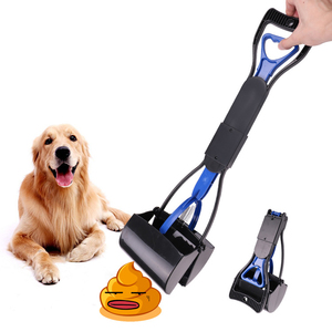 Atık bertaraf için köpekler ve kediler için taşınabilir pembe katlanabilir Pet <span class=keywords><strong>Pooper</strong></span> <span class=keywords><strong>Scooper</strong></span> gemi hazır - Product Image 1