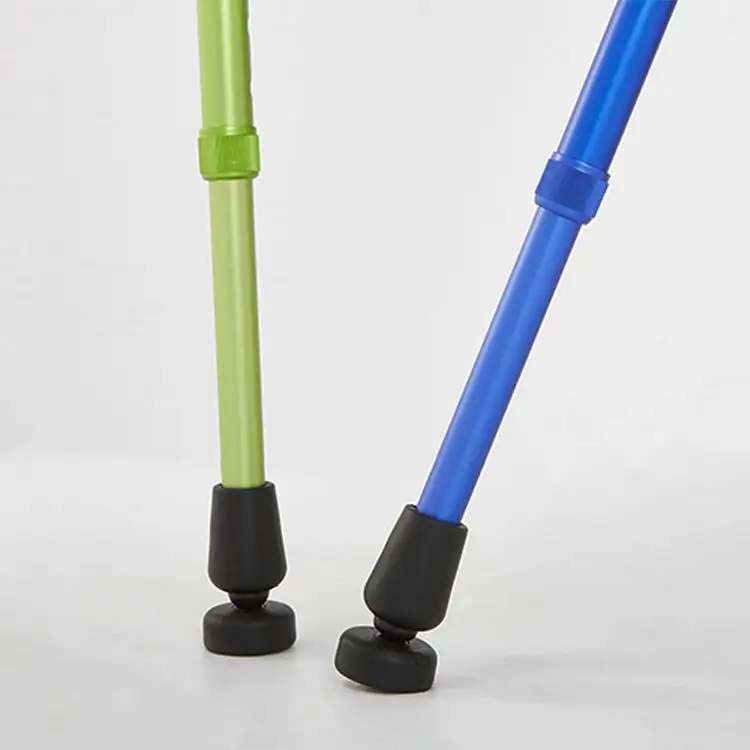 Hot Selling Aluminum Alloy Height Adjustable Folding Telescopic Blind Walking Stick Rolling Cane