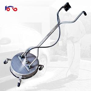 Nettoyeur de sols industriel en acier inoxydable à poussée manuelle, nettoyage de <span class=keywords><strong>terrasse</strong></span>, allée, piscine, nettoyeur de surface plane rotatif - Product Image 5