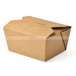 Boîte de <span class=keywords><strong>charcuterie</strong></span> alimentaire en papier artisanal jetable pour boîte de riz à emporter - Product Image 2