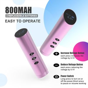 Lápiz de Maquillaje Permanente Multimodo para Tatuaje de Cejas y Labios con Pantalla LED - Product Image 3