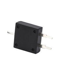 FEI BEN Nouveau type de micro-interrupteur à bouton-poussoir LED 250V IP53 4A Haute performance 1NO1NC Noir/Rouge