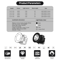 Projecteurs LED de stade haute puissance avec indice de protection IP65, gamme de puissance de 200W à 800W, projecteur LED pour grue à tour pour éclairage extérieur