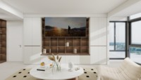 Armoire de rangement de cuisine, armoire de cuisine moderne en bois massif de luxe, ensemble d'armoires de cuisine sur mesure, prêt à assembler, armoire de cuisine modulaire