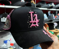 Casquettes de créateur originales de qualité supérieure avec visière en daim, broderie 3D personnalisée Labubu, casquettes 5 panneaux, casquettes snapback unisexe